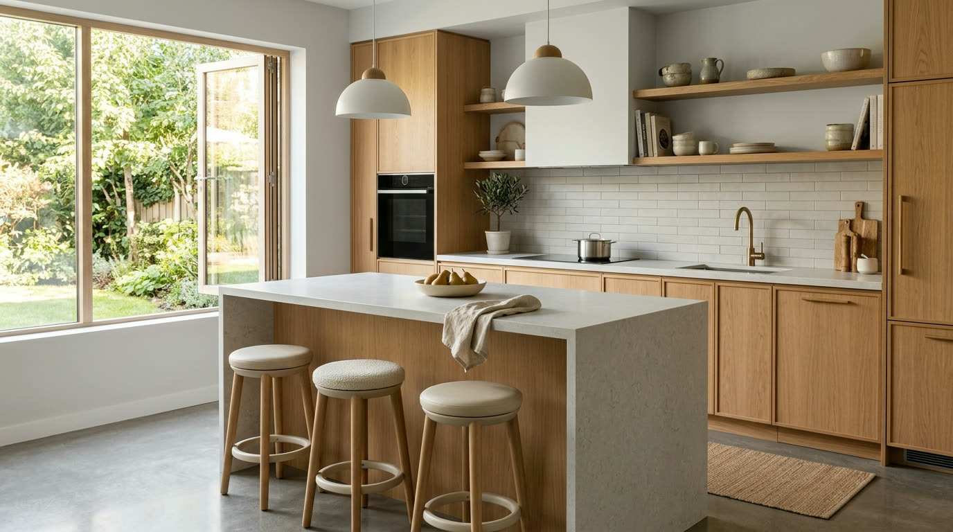 A clean, dry Houston kitchen